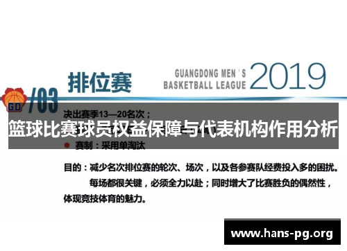 篮球比赛球员权益保障与代表机构作用分析