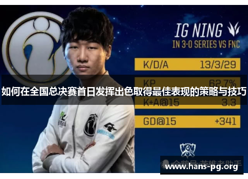 如何在全国总决赛首日发挥出色取得最佳表现的策略与技巧 如何在全国总决赛首日发挥出色取得最佳表现的策略与技巧